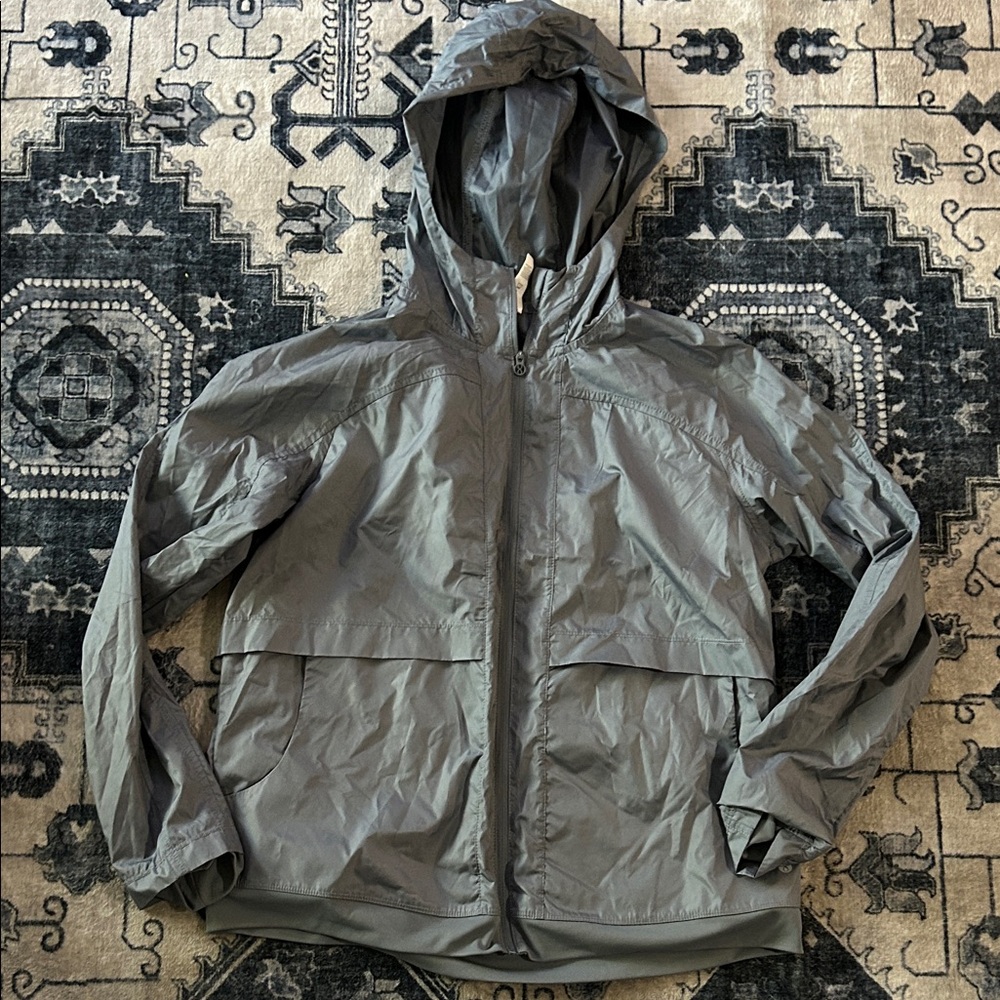 Women's Gray Hooded Jacket